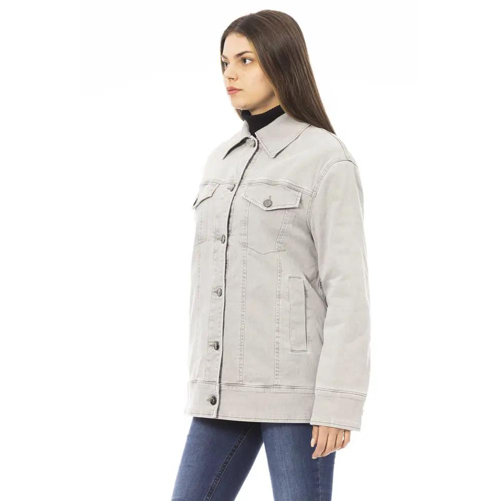 Veste Femme Coton Gris Jacob Cohen