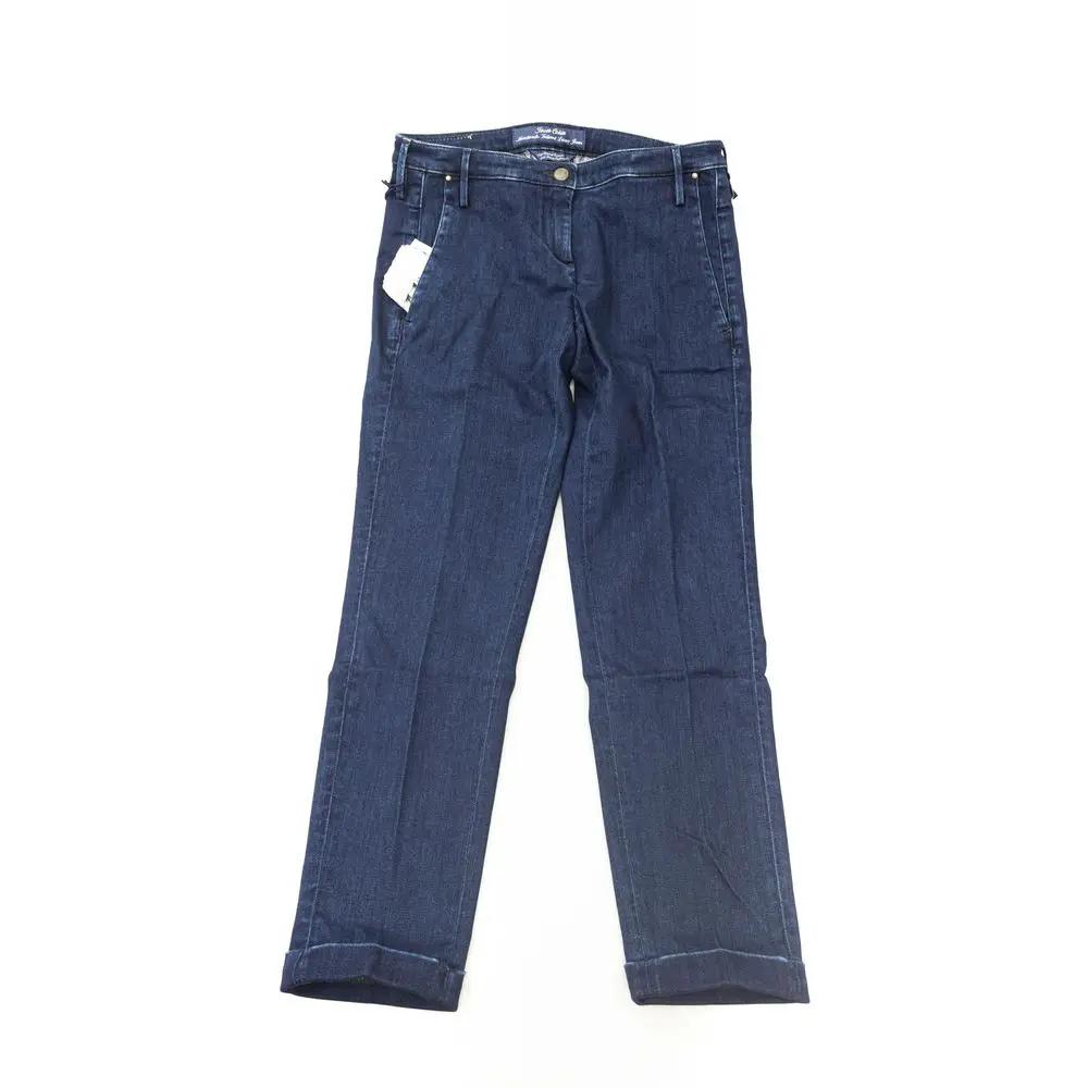 Jacob Cohen Jacob Cohen Blue Cotton Women Jeans