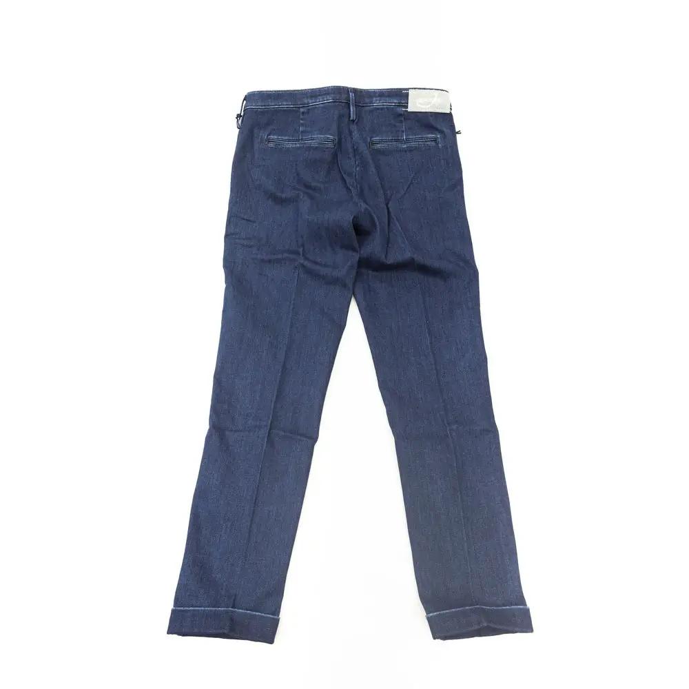 Jacob Cohen Jacob Cohen Blue Cotton Women Jeans