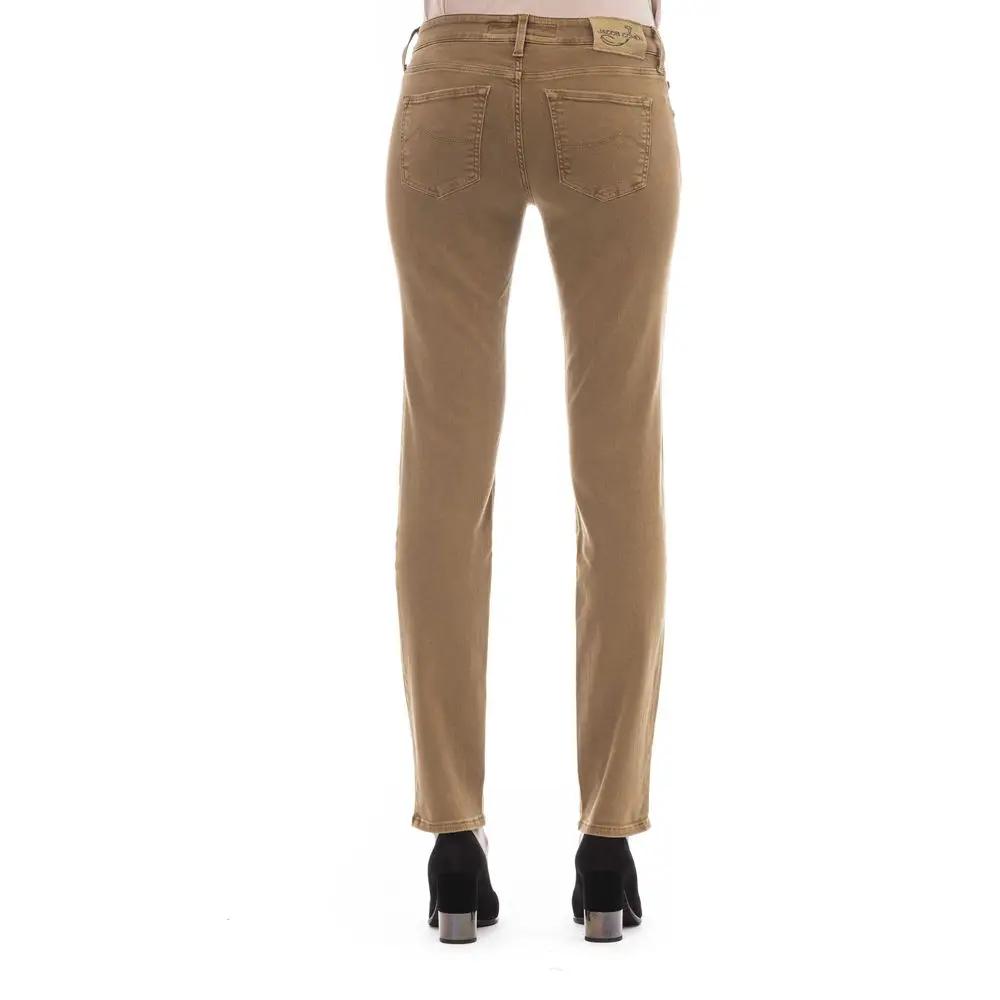 Jacob Cohen Jacob Cohen Beige Cotton Women Jeans