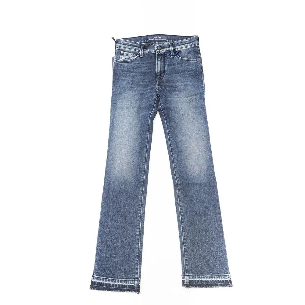 Jacob Cohen Jacob Cohen Blue Cotton Women Jeans