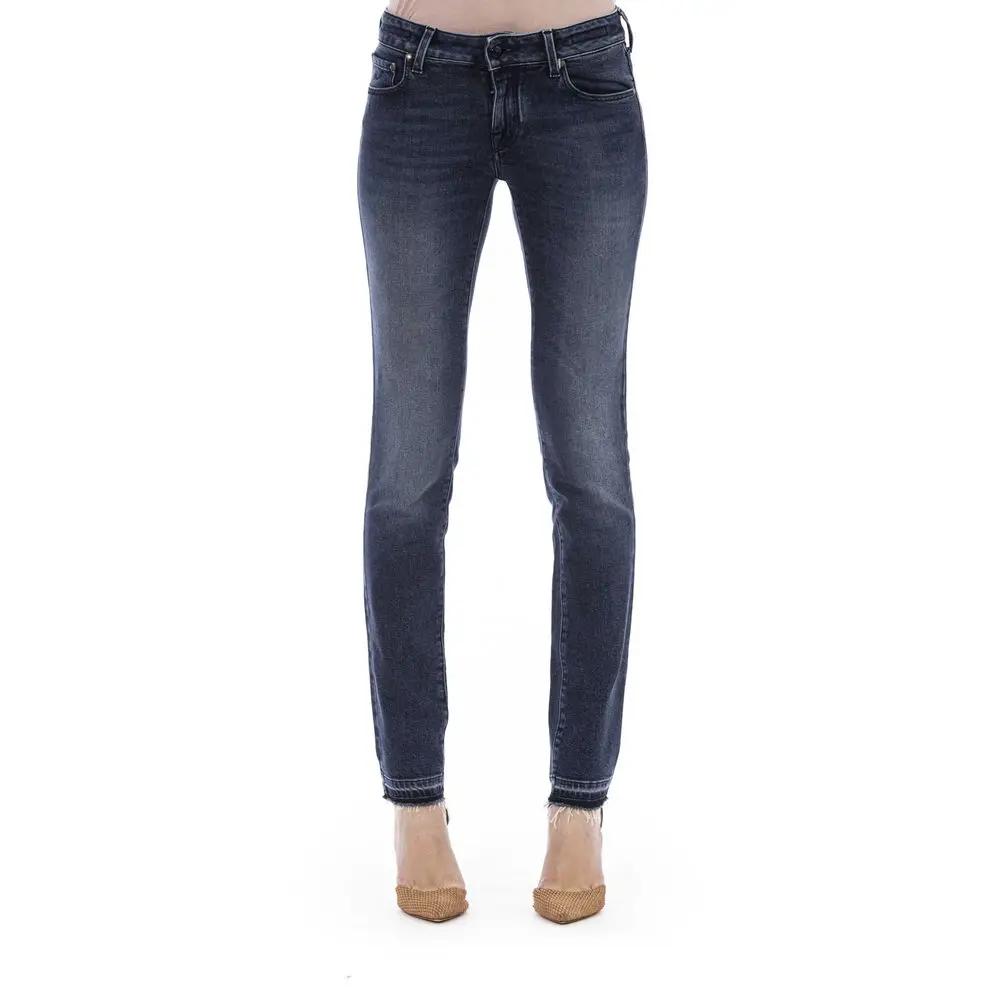 Jacob Cohen Jacob Cohen Blue Cotton Women Jeans