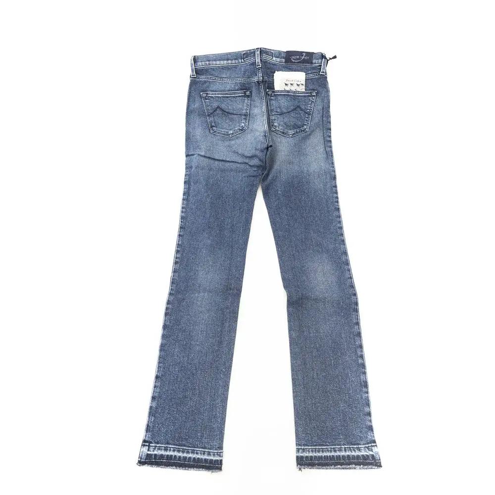 Jacob Cohen Jacob Cohen Blue Cotton Women Jeans