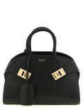 Sac à main Ferragamo en veau noir