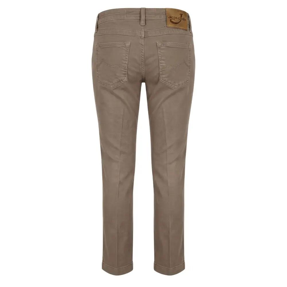 Jacob Cohen Jacob Cohen Brown Cotton Women Pants
