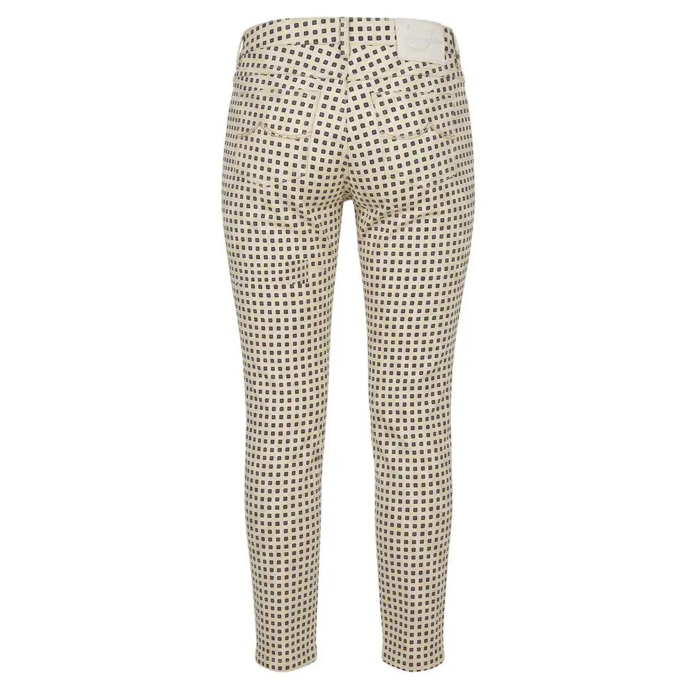 Pantalon en coton beige Jacob Cohen pour femme