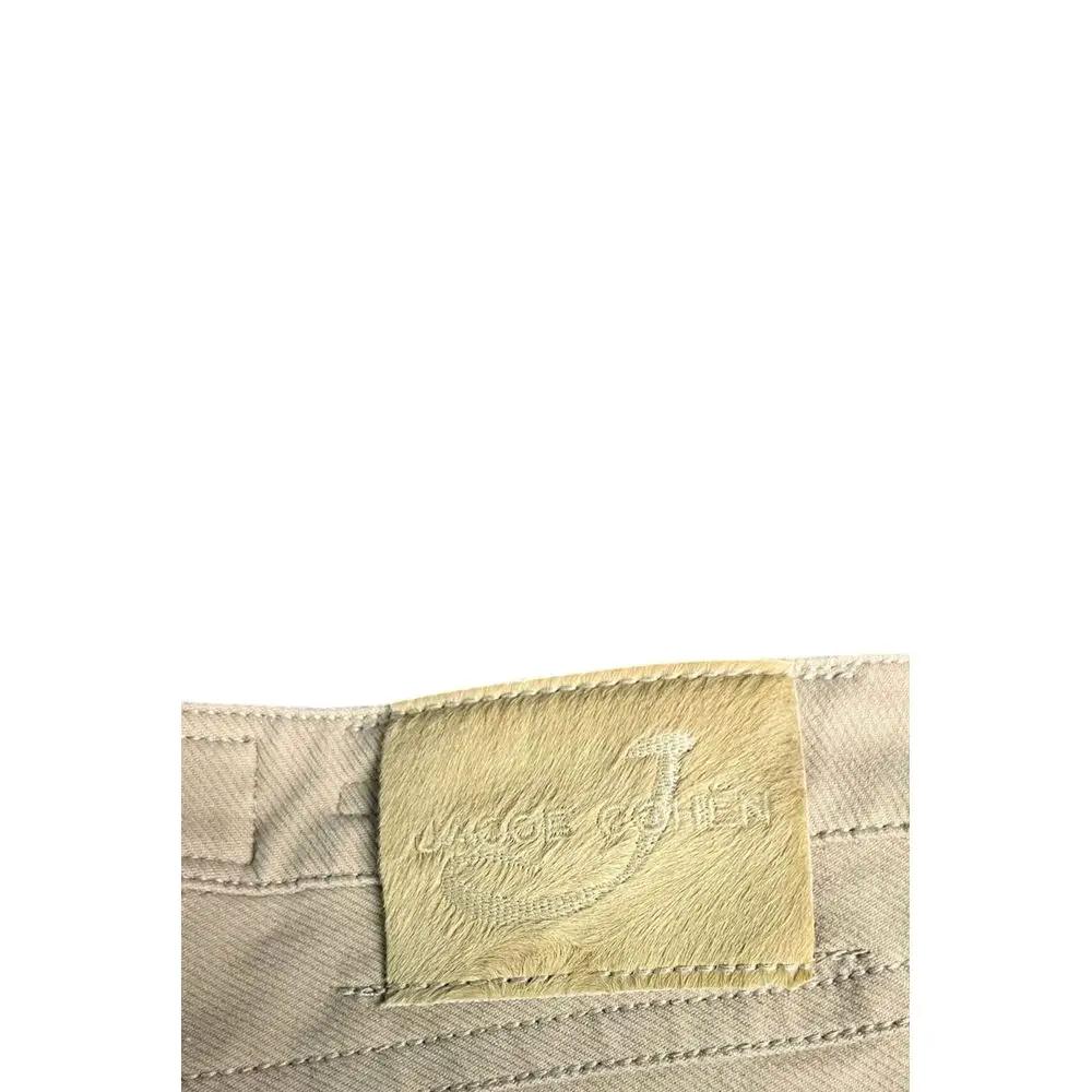 Pantalon femme Jacob Cohen en coton beige