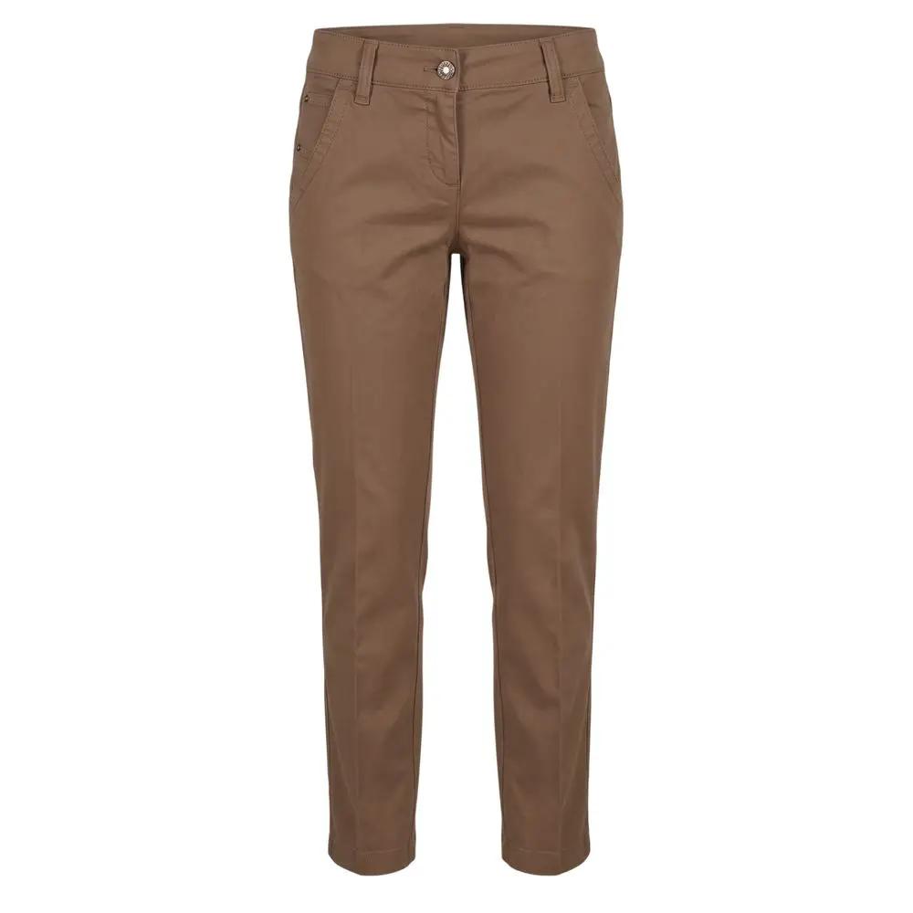 Pantalon en coton marron Jacob Cohen pour femme