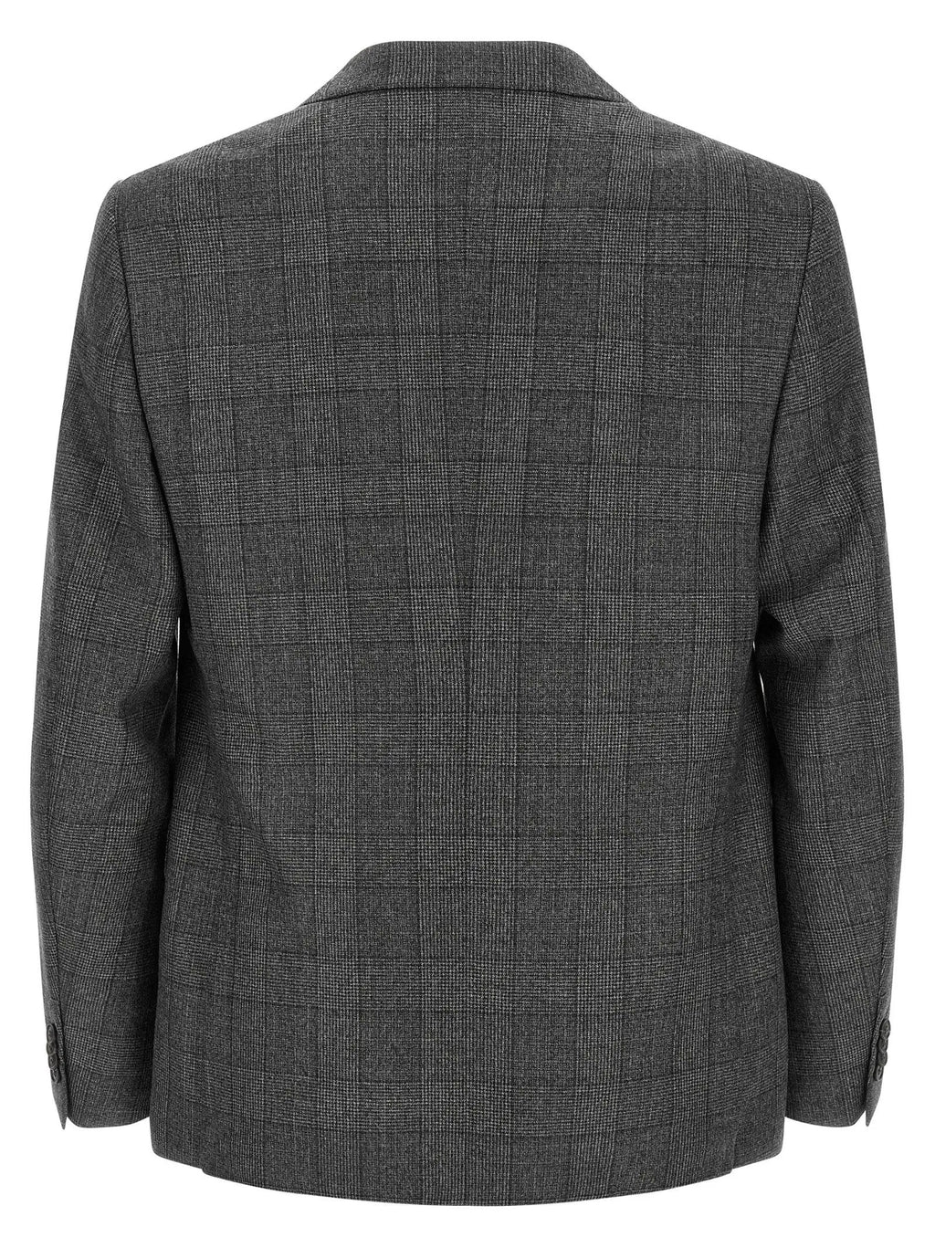 Costume deux pièces en laine grise ZEGNA