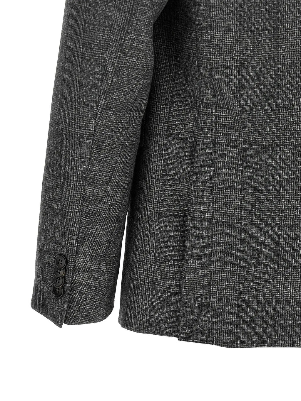 Costume deux pièces en laine grise ZEGNA