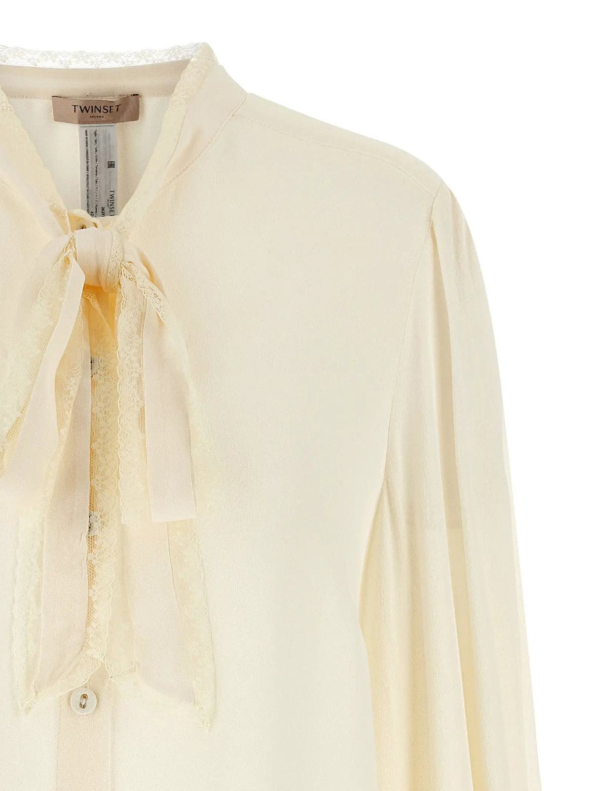 Chemisier Twinset en viscose blanche