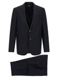 ZEGNA ZEGNA Blue Wool Two-Piece Suit