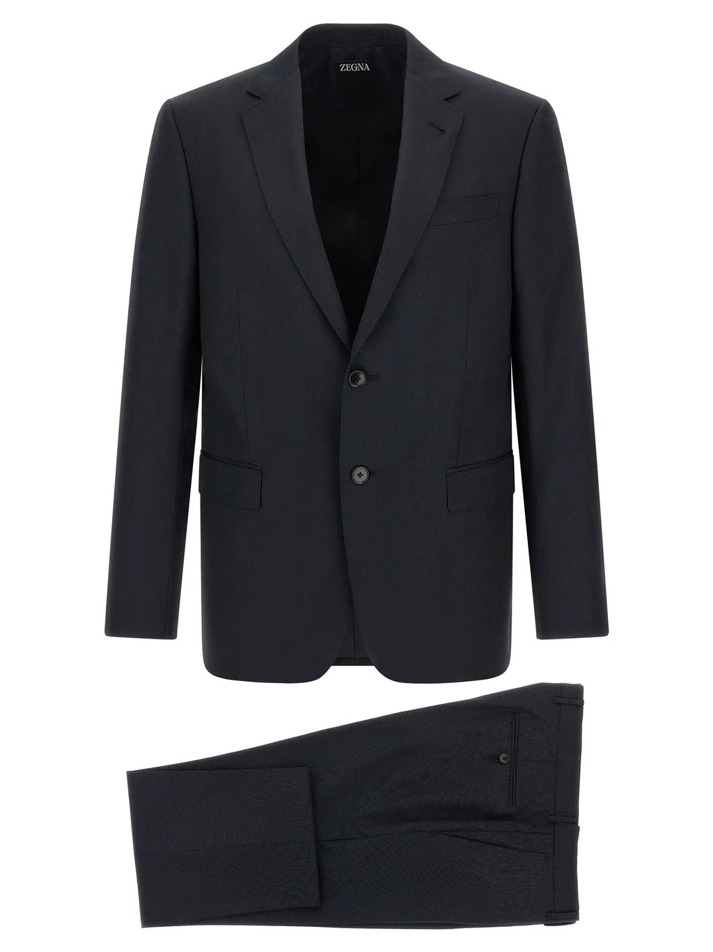 Costume deux pièces ZEGNA en laine bleue