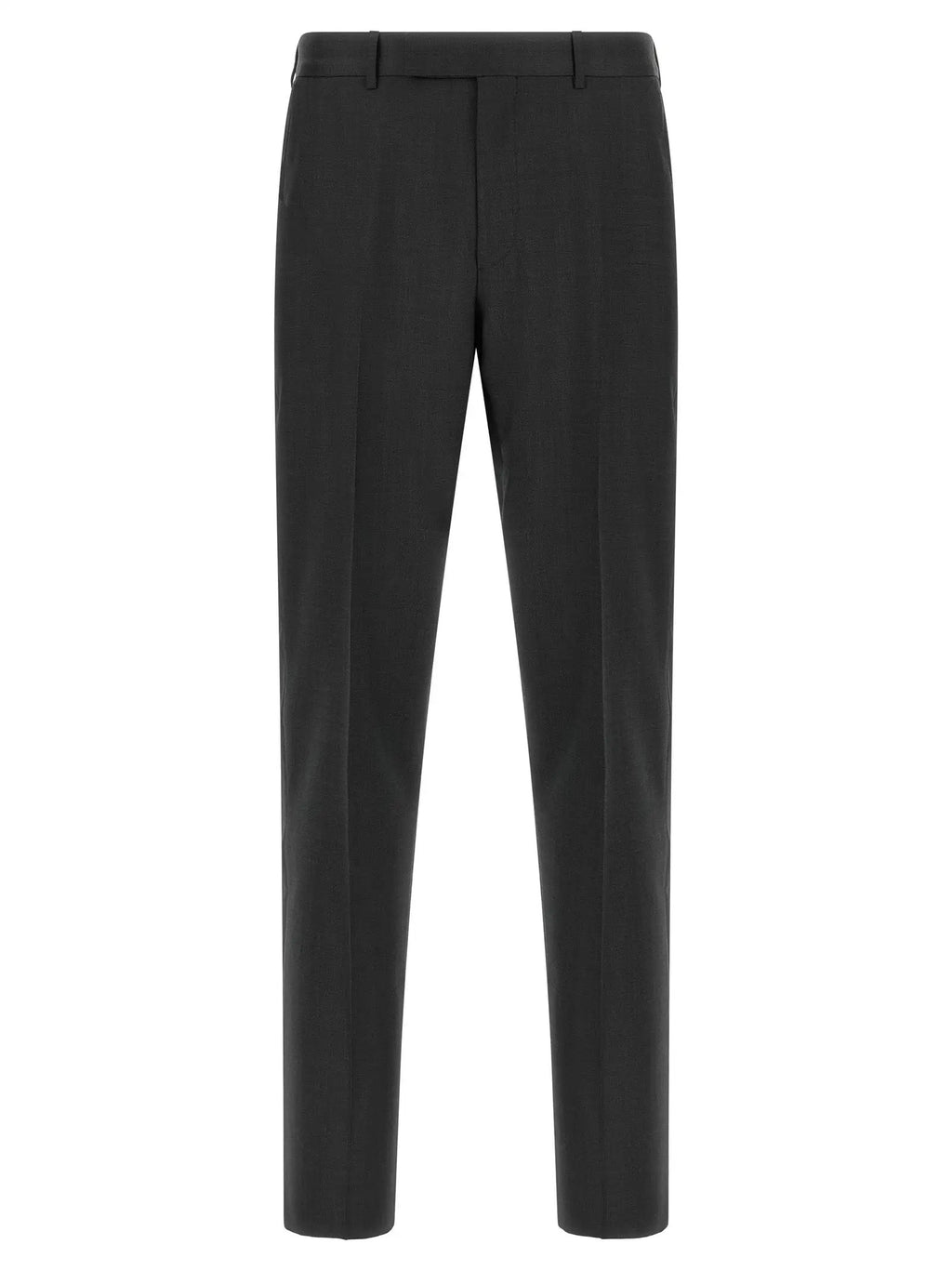 Costume deux pièces en laine grise ZEGNA
