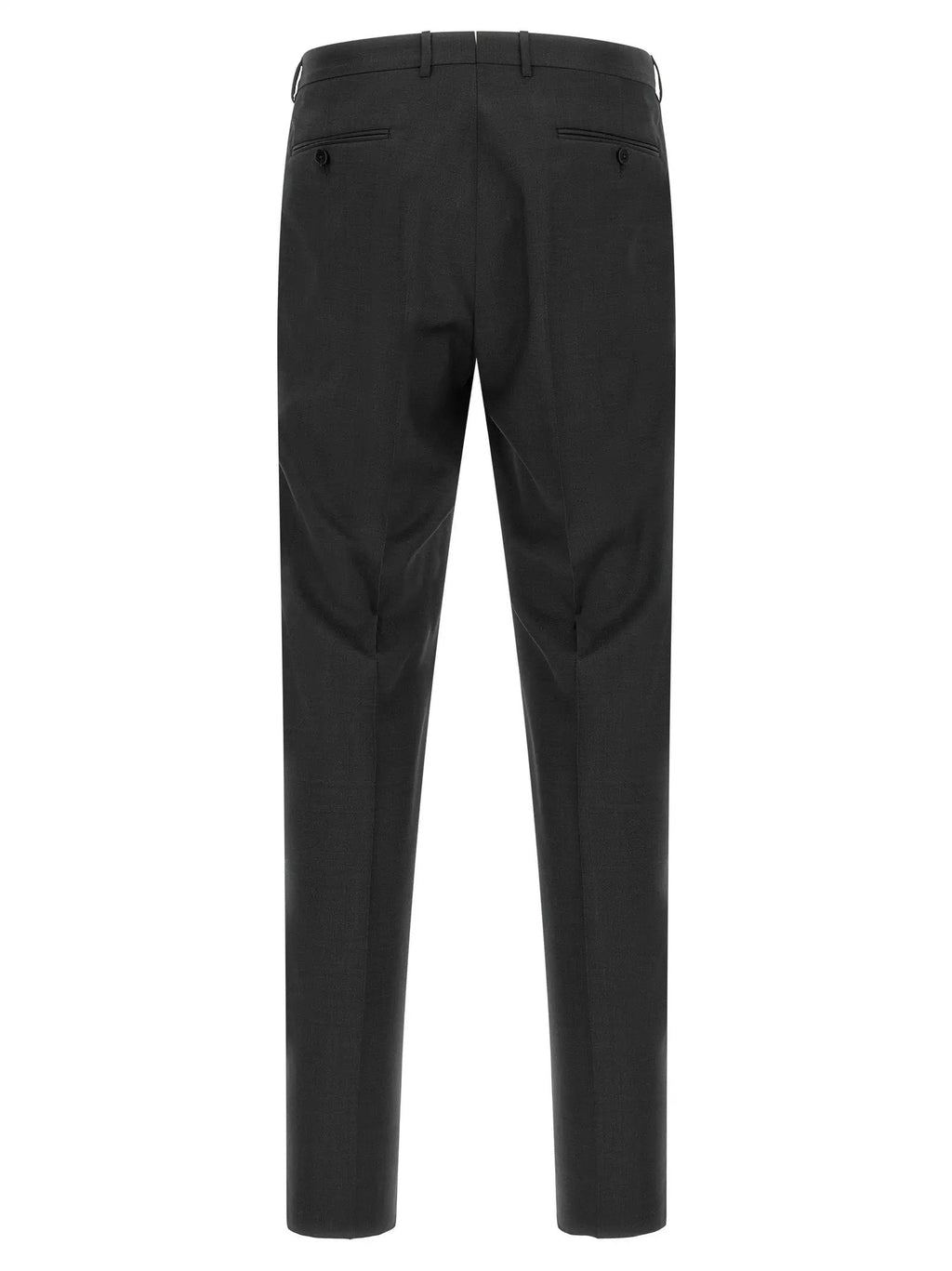 Costume deux pièces en laine grise ZEGNA