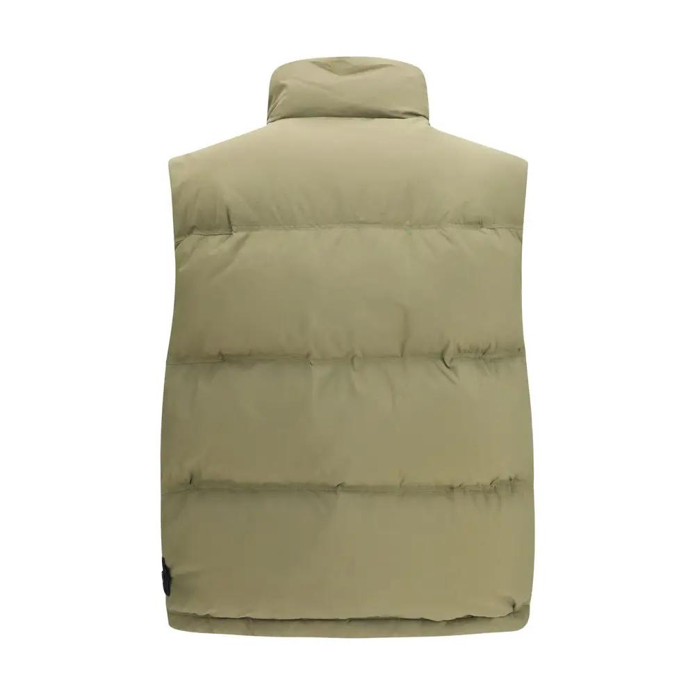 Veste sans manches Stone Island bicolore en polyamide