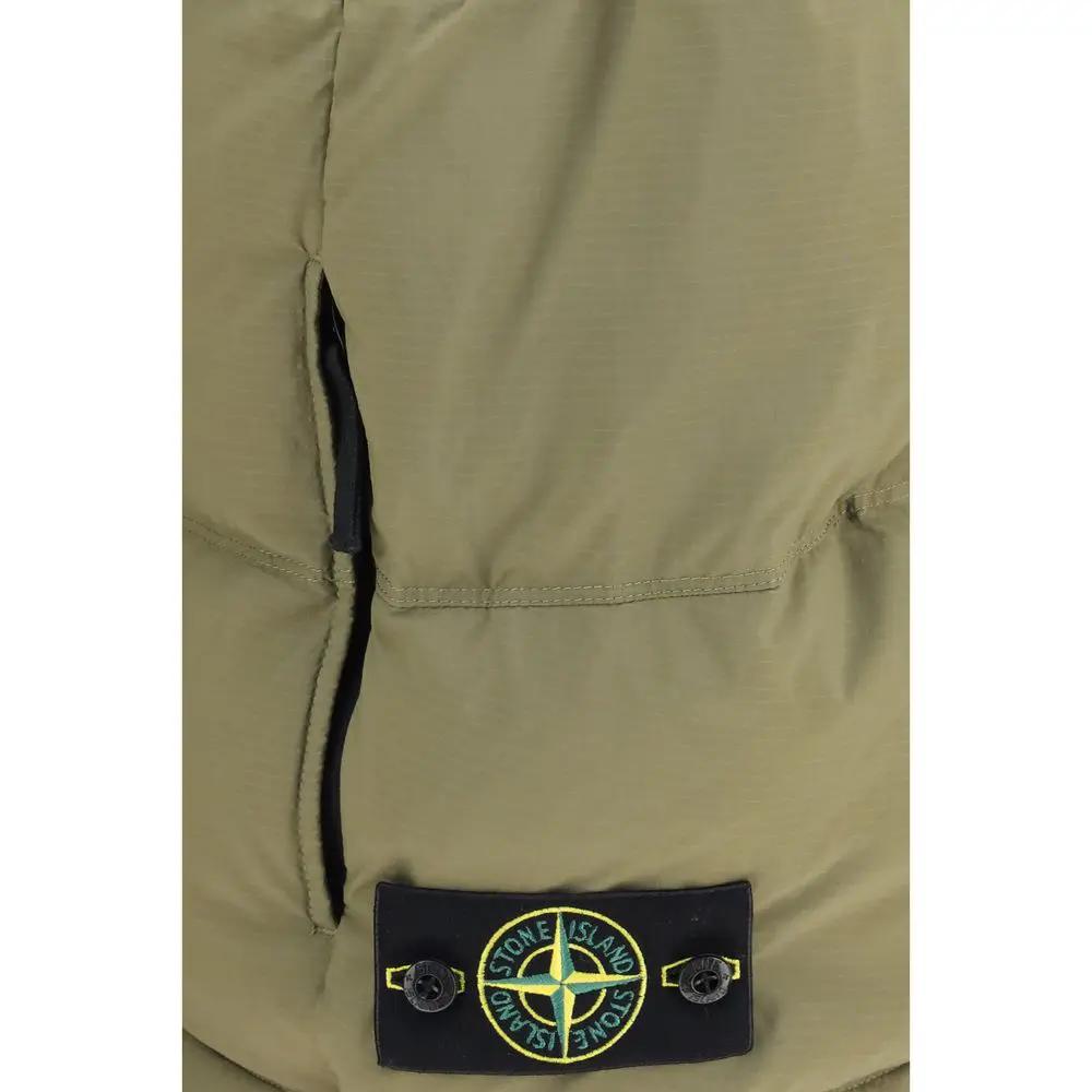 Veste sans manches Stone Island bicolore en polyamide
