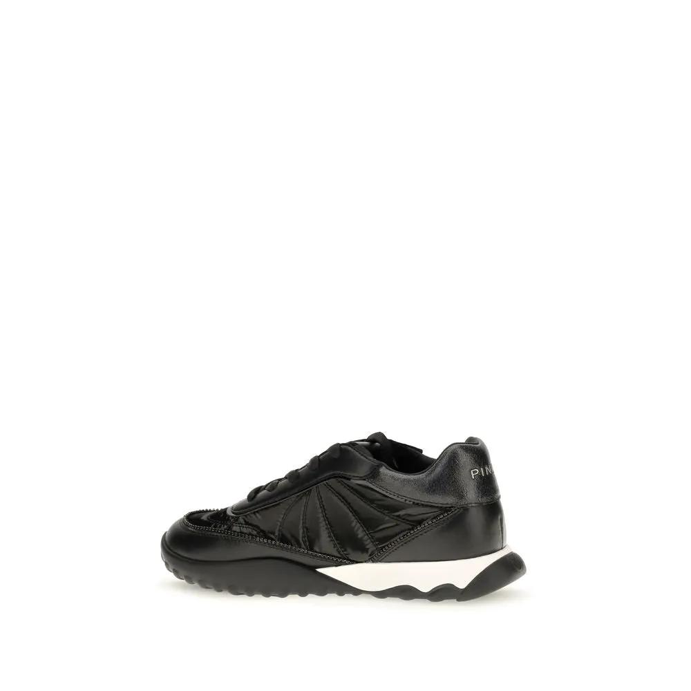 Baskets basses PINKO en tissu noir