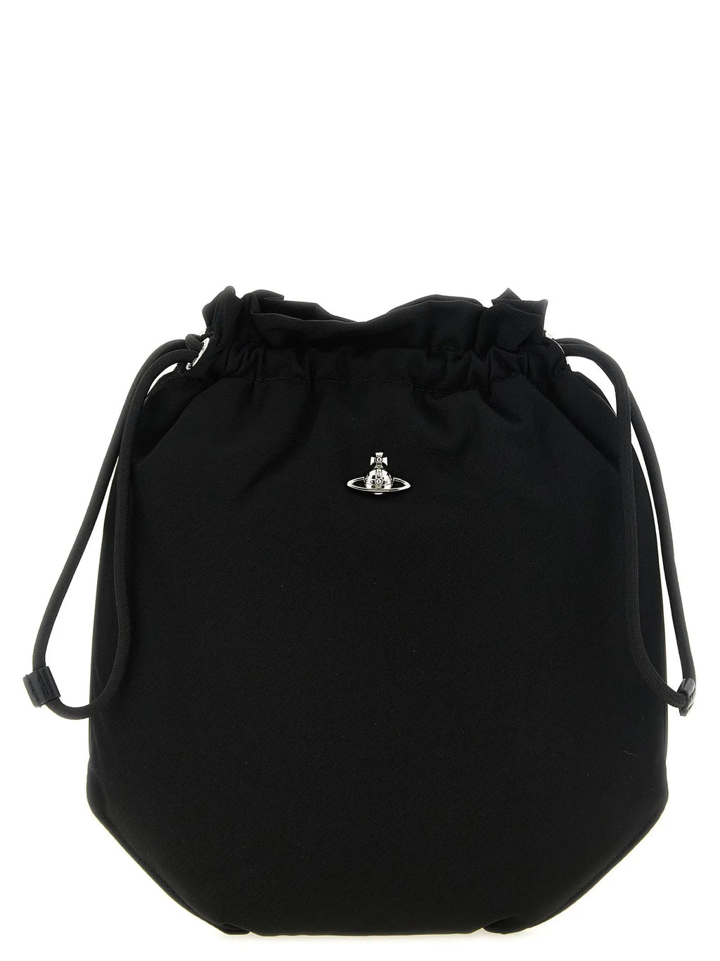 Pochette Vivienne Westwood en polyester noir