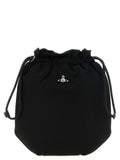 Pochette Vivienne Westwood en polyester noir