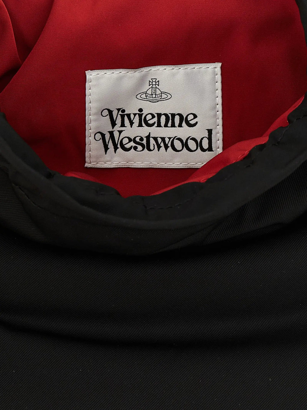 Pochette Vivienne Westwood en polyester noir