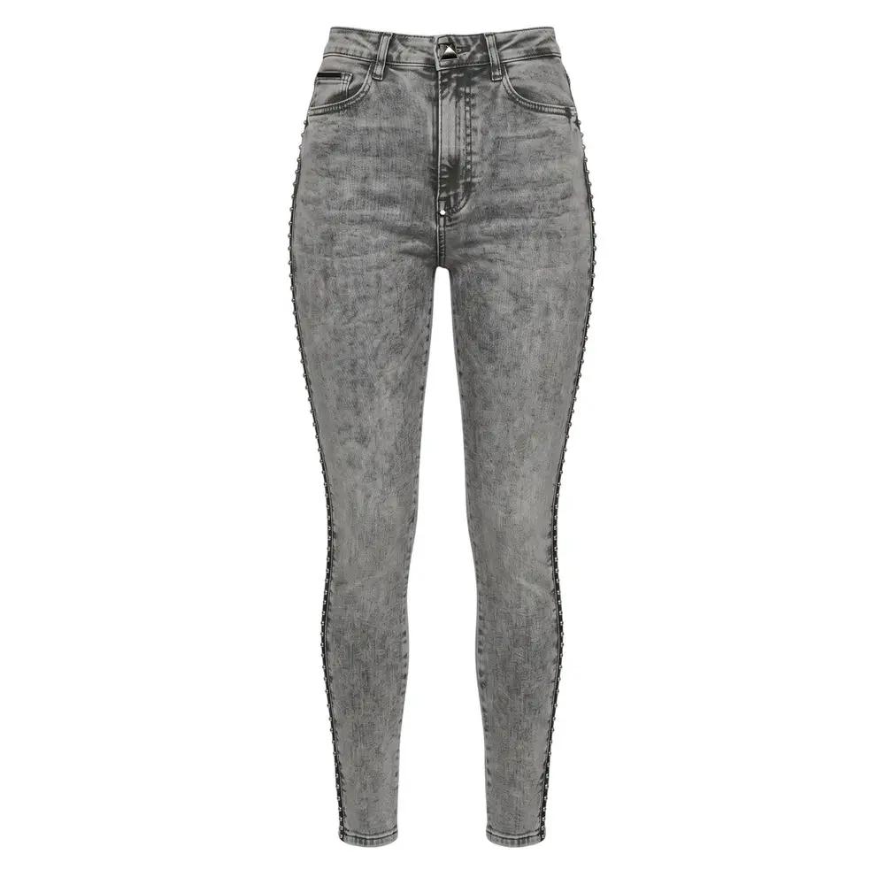 Philipp Plein - Pantalon gris en coton pour femme