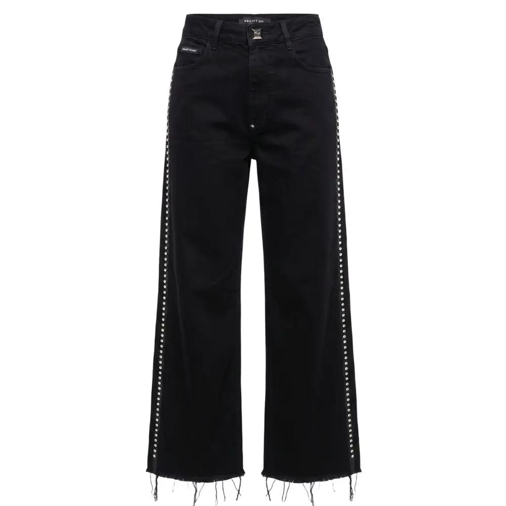 Philipp Plein Philipp Plein Black Cotton Women Pant