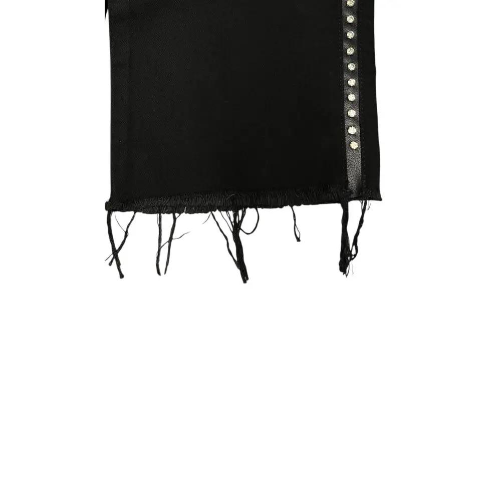 Philipp Plein Philipp Plein Black Cotton Women Pant