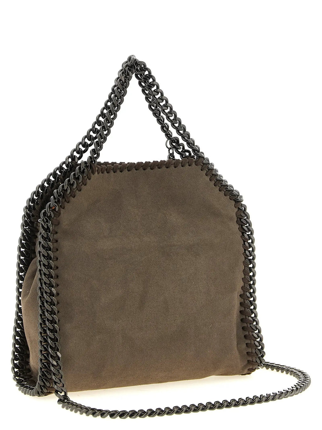 Sac à main Stella McCartney en polyamide marron