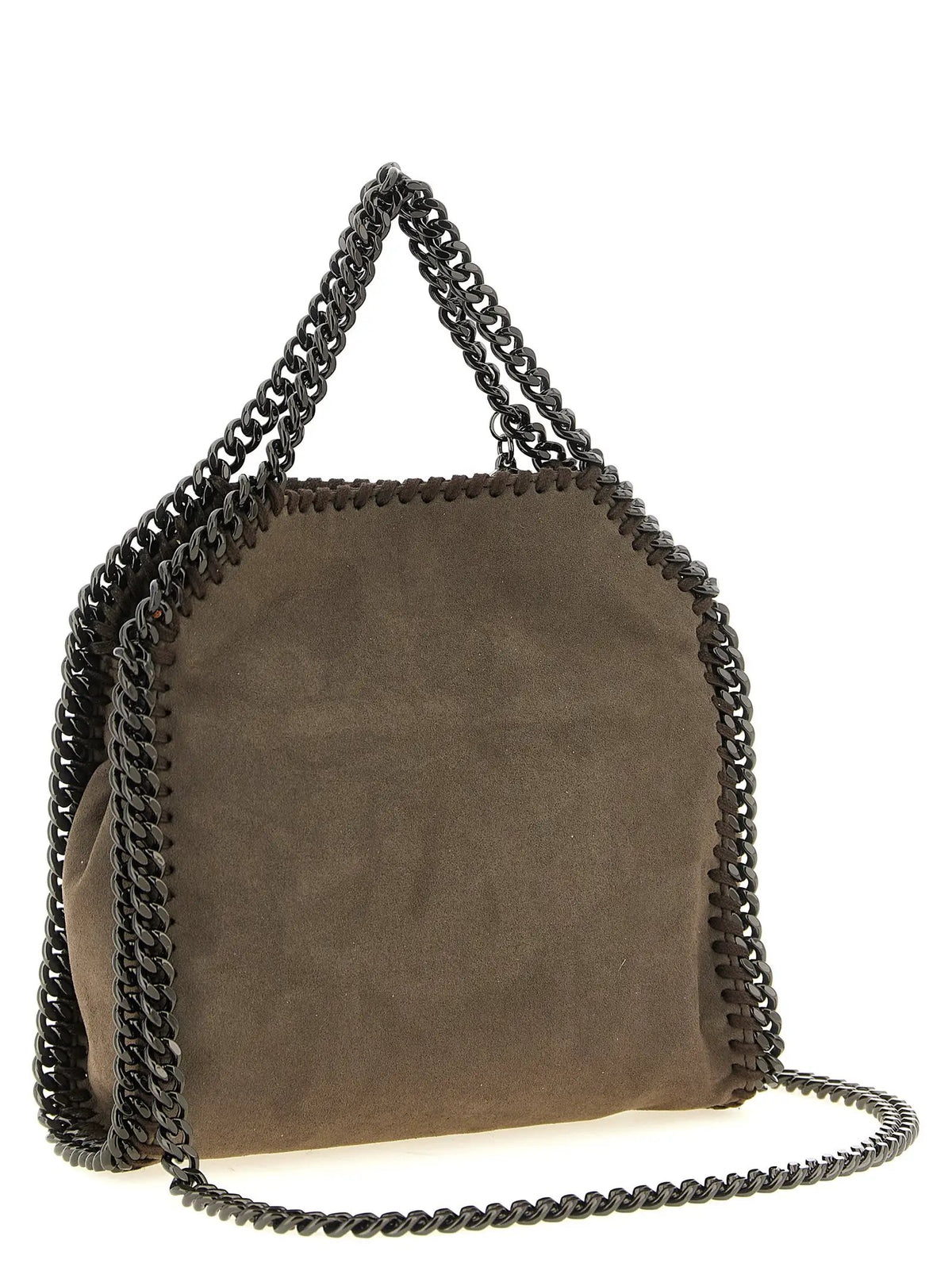 Sac à main Stella McCartney en polyamide marron