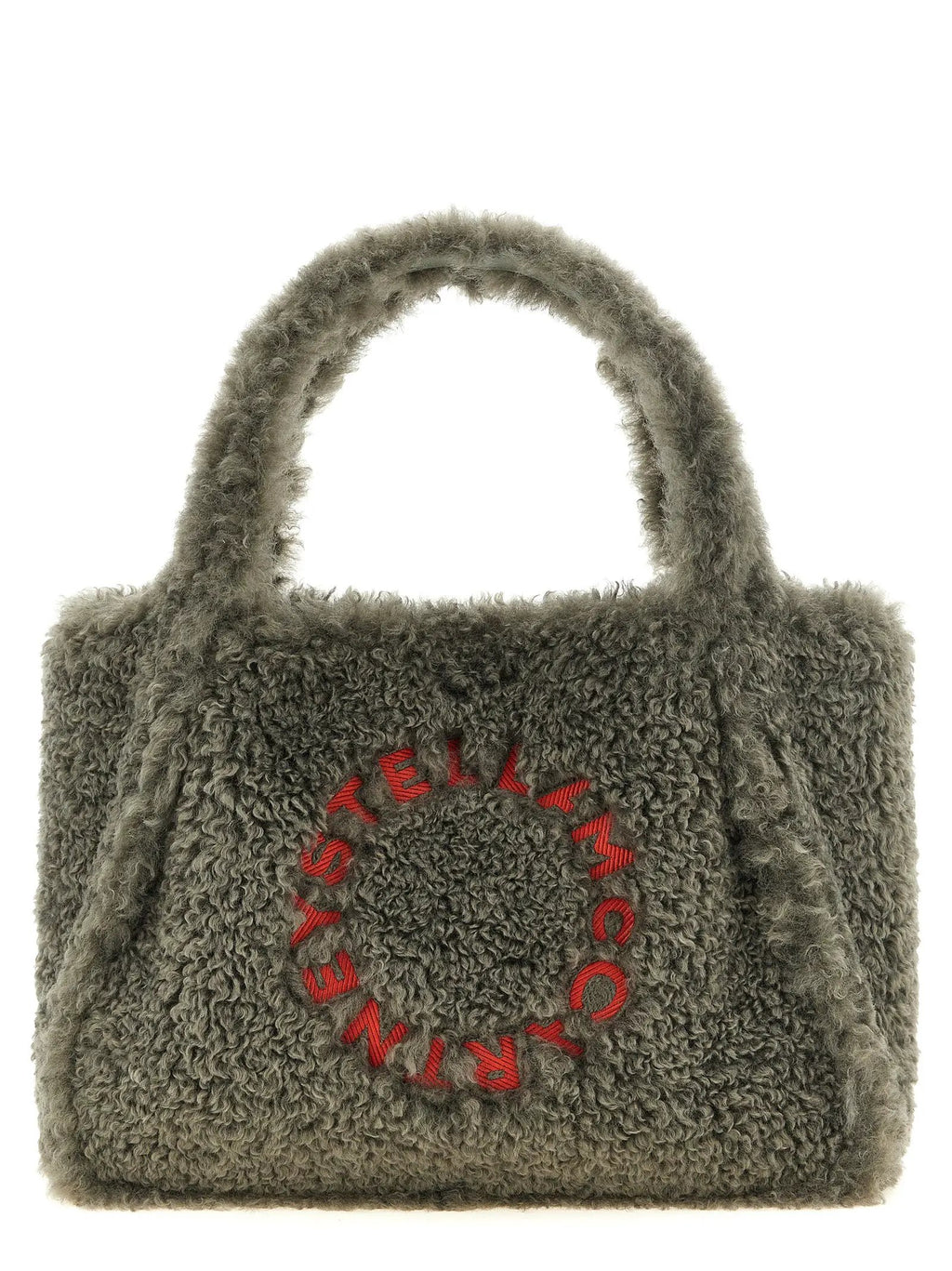 Stella McCartney Stella McCartney Gray Polyester Tote Bag