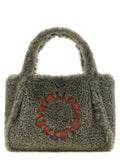 Stella McCartney Stella McCartney Gray Polyester Tote Bag