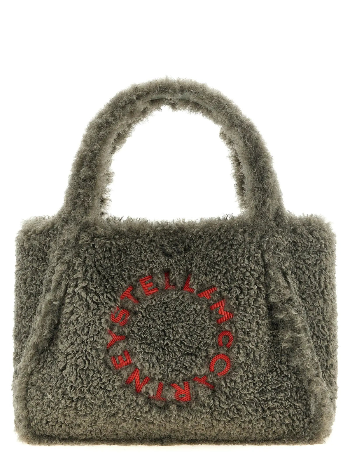 Stella McCartney Stella McCartney Gray Polyester Tote Bag