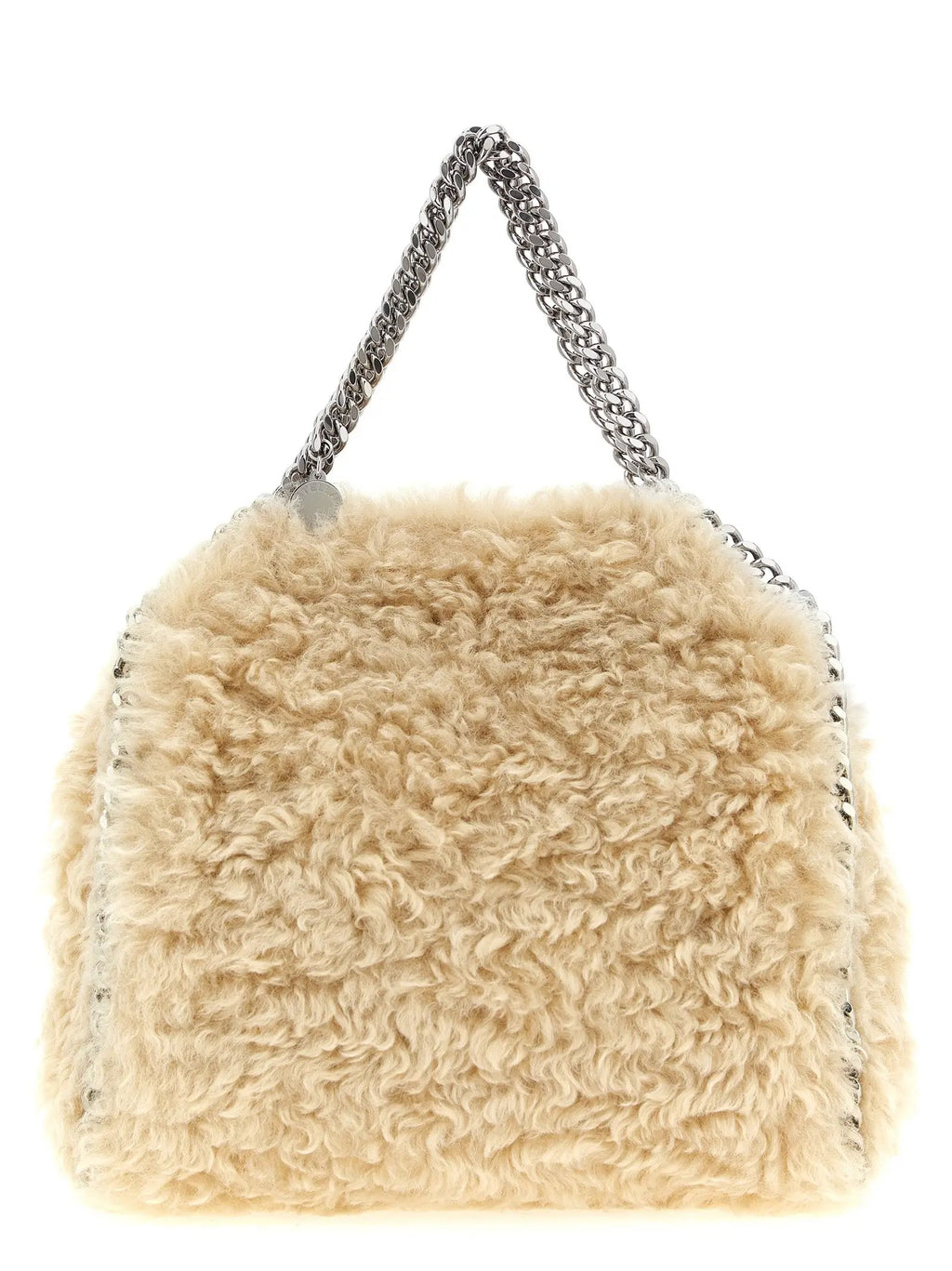 Sac à main Stella McCartney en polyester beige