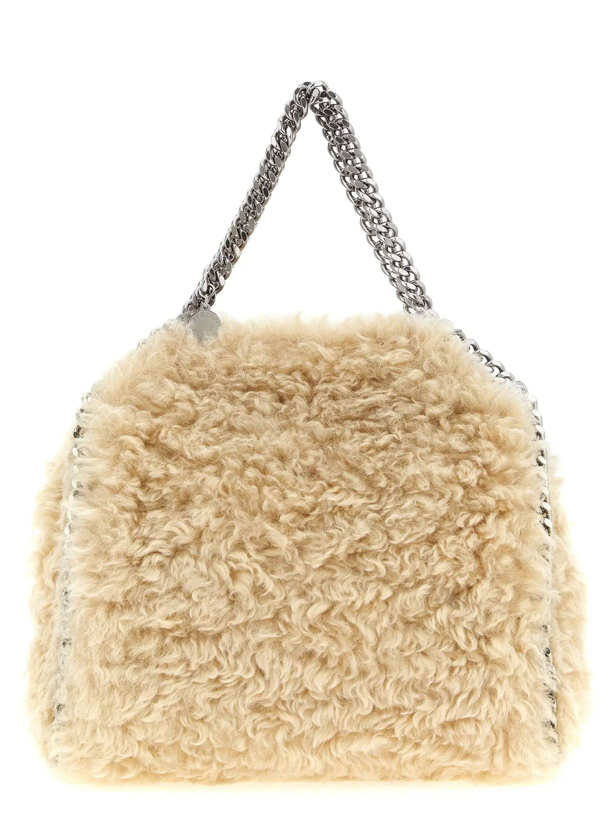 Sac à main Stella McCartney en polyester beige