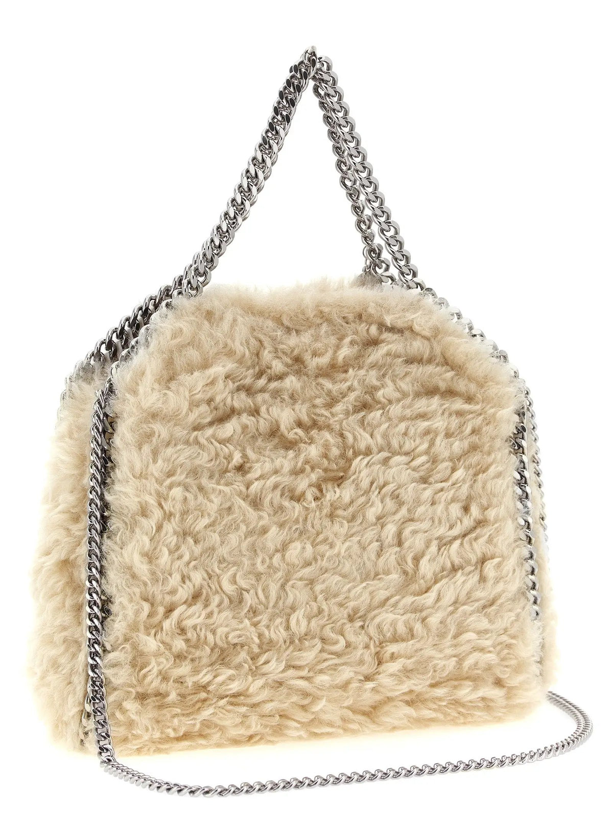 Sac à main Stella McCartney en polyester beige