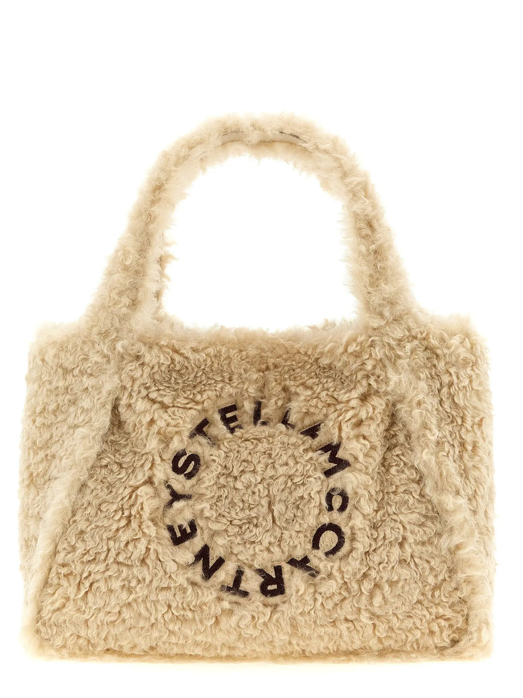 Sac cabas Stella McCartney en polyester beige