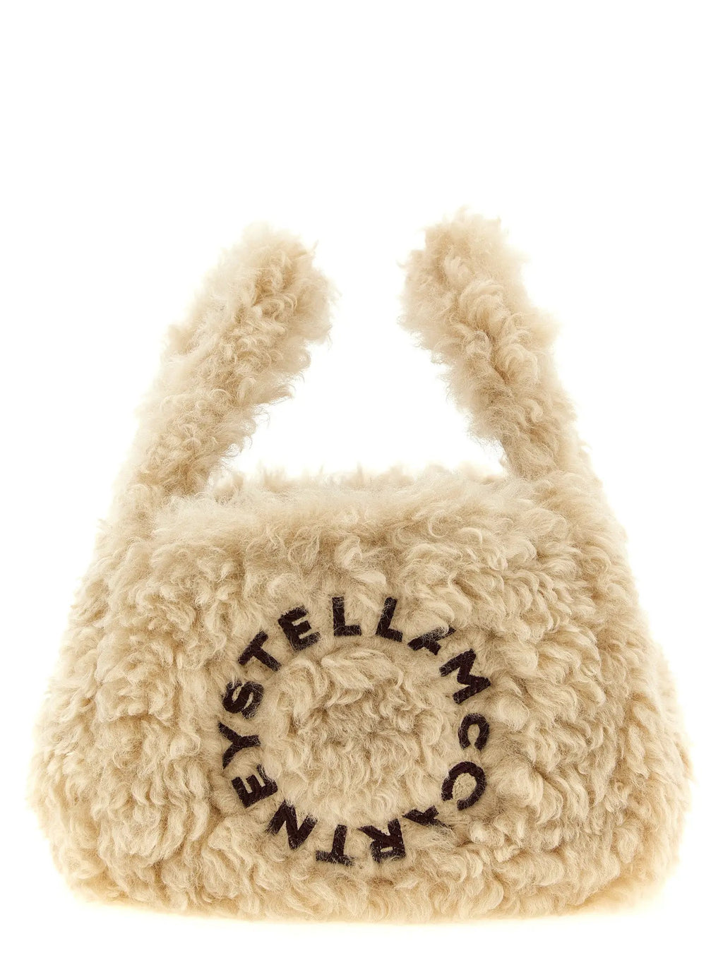 Sac bandoulière Stella McCartney en polyester beige