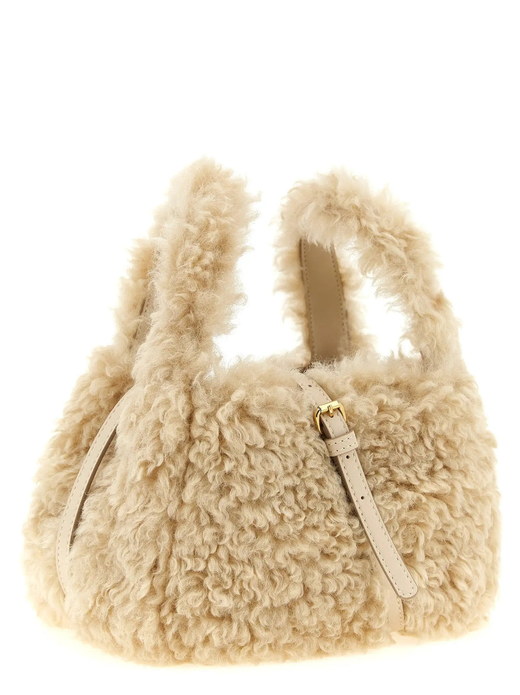 Sac bandoulière Stella McCartney en polyester beige