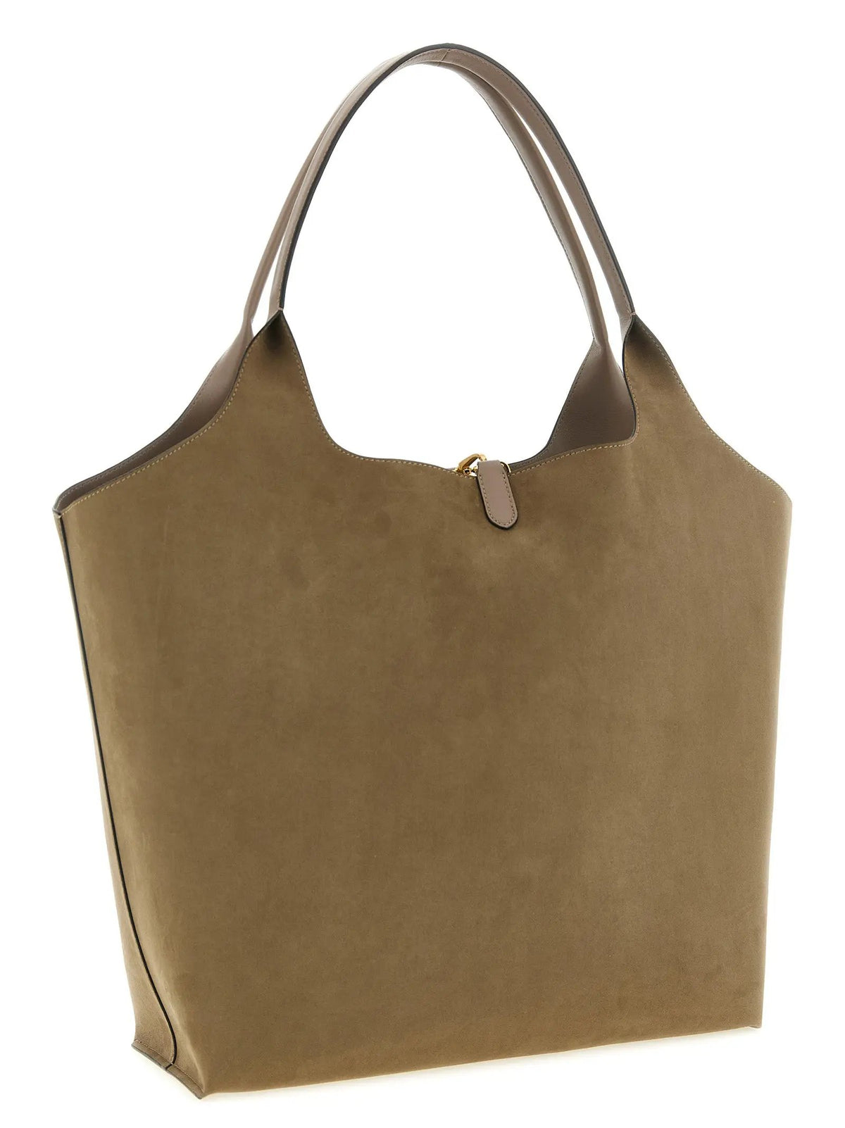 Stella McCartney Gray Polyester Tote Bag