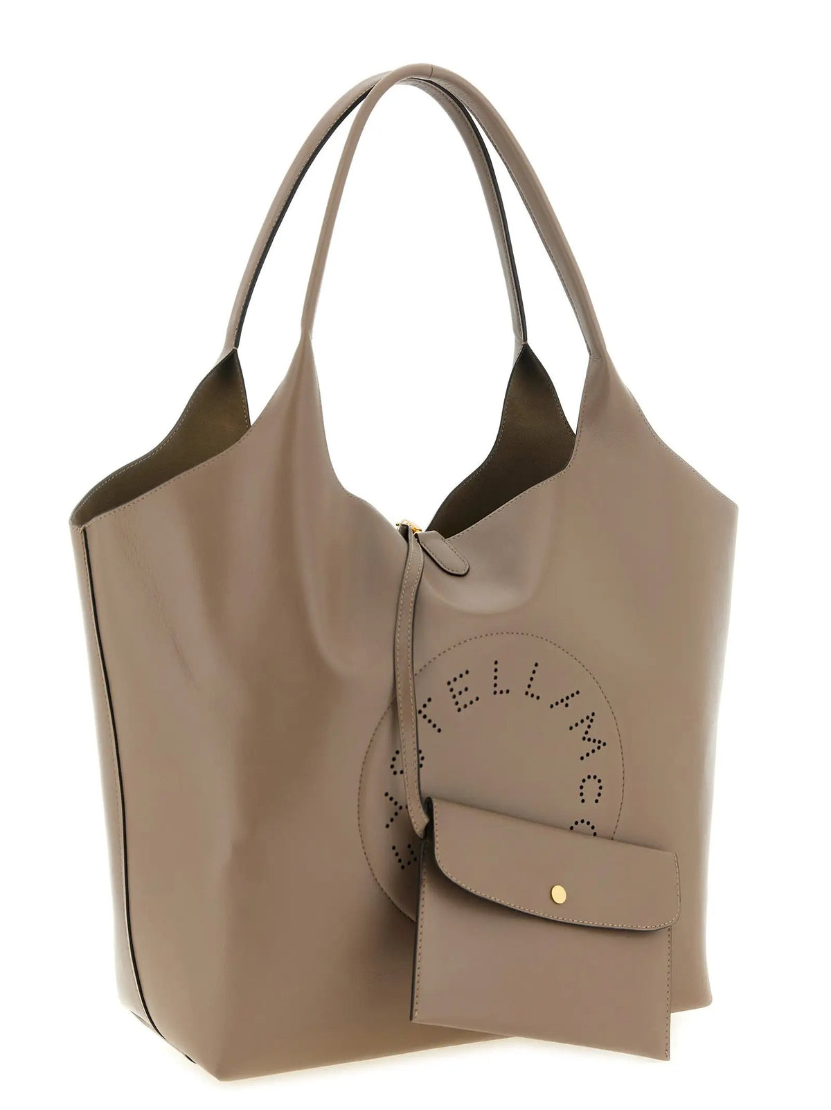 Stella McCartney Gray Polyester Tote Bag