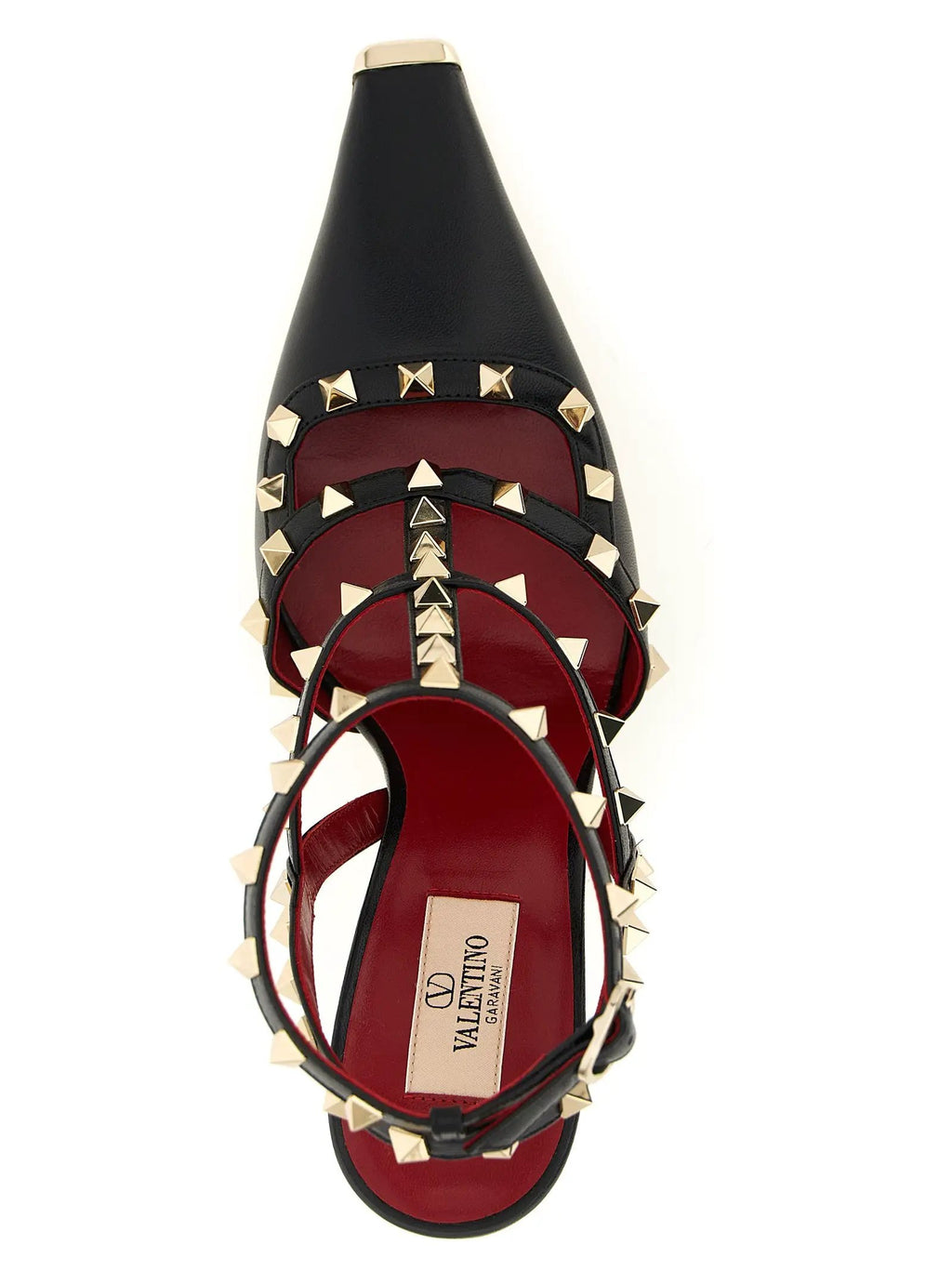Valentino Garavani Black Calfskin High Heel Pumps
