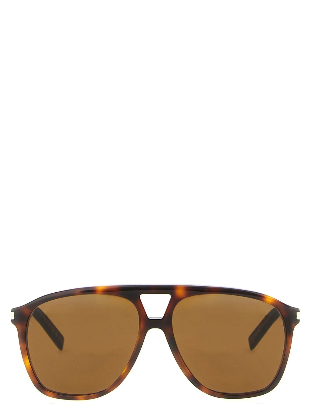 Lunettes de soleil Saint Laurent en acétate marron