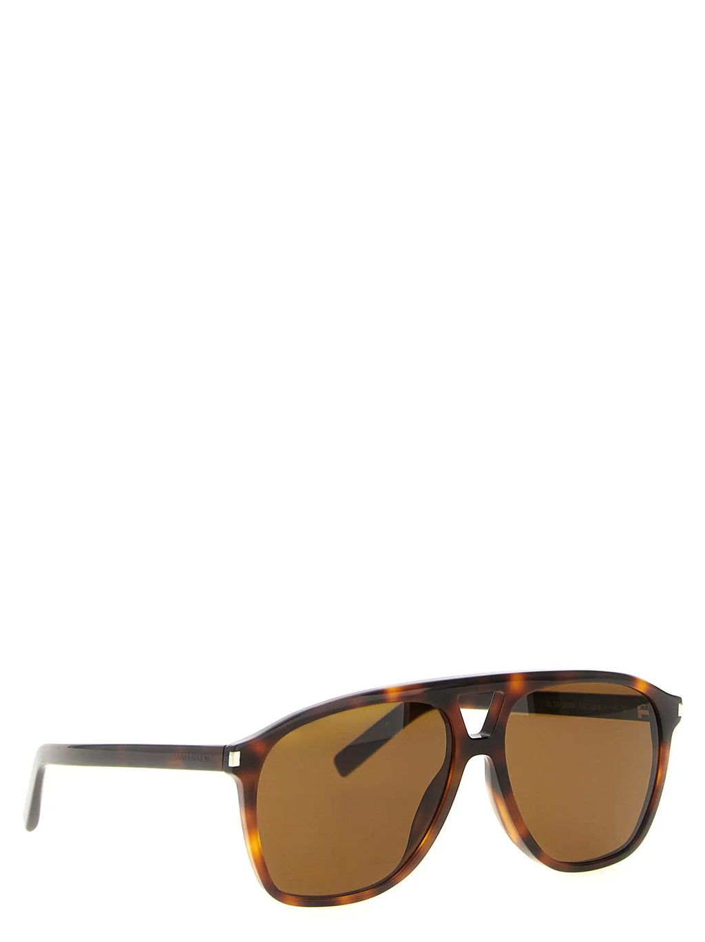 Lunettes de soleil Saint Laurent en acétate marron