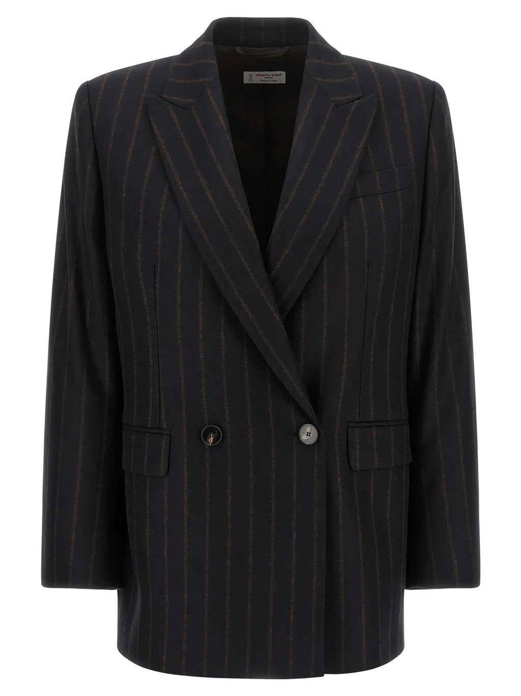 Alberto Biani Blazer en laine bleu