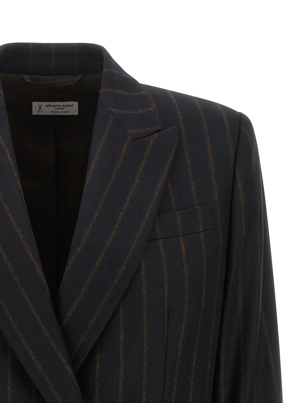 Alberto Biani Blazer en laine bleu