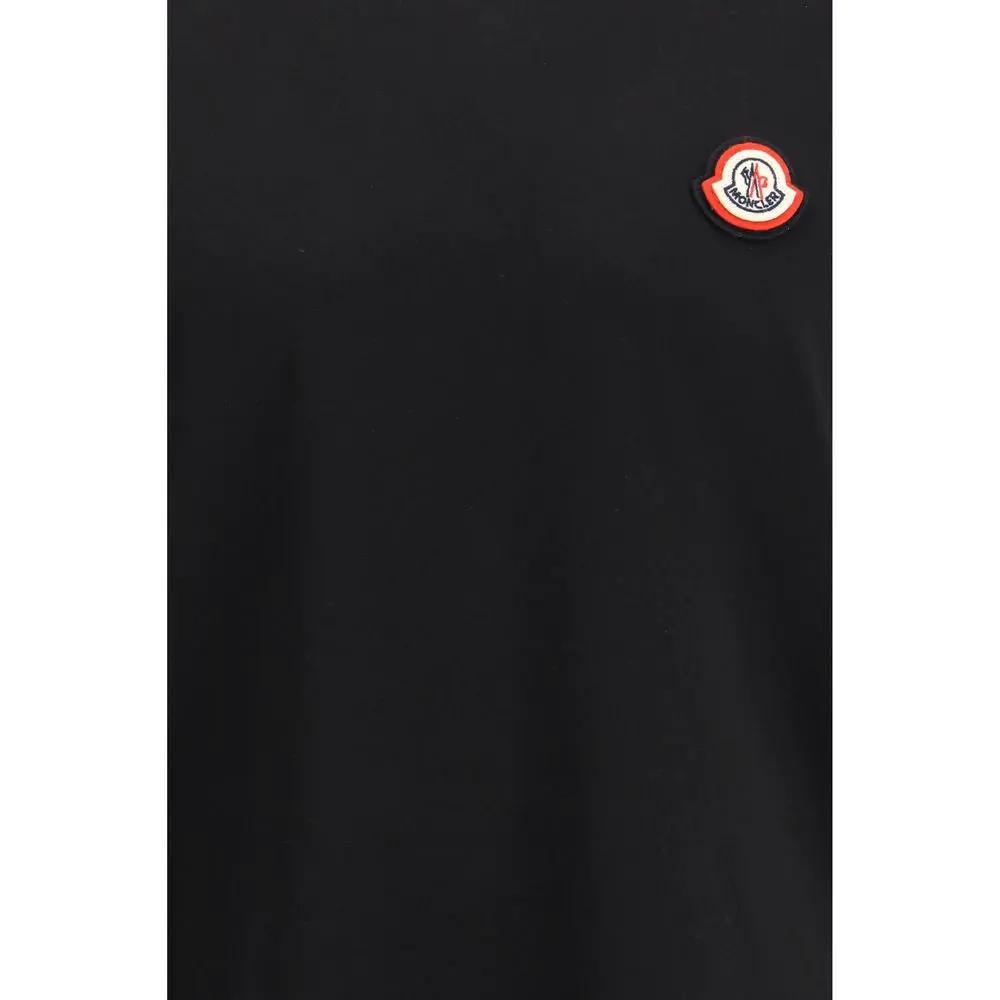 Moncler Moncler Black Cotton T-Shirt