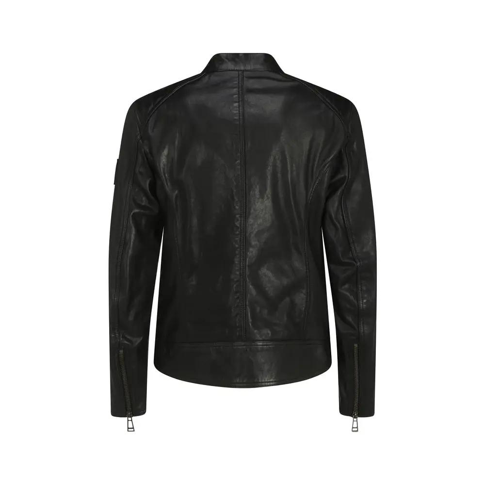 Belstaff Belstaff Black Lamb Ovis Aries Leather Jacket