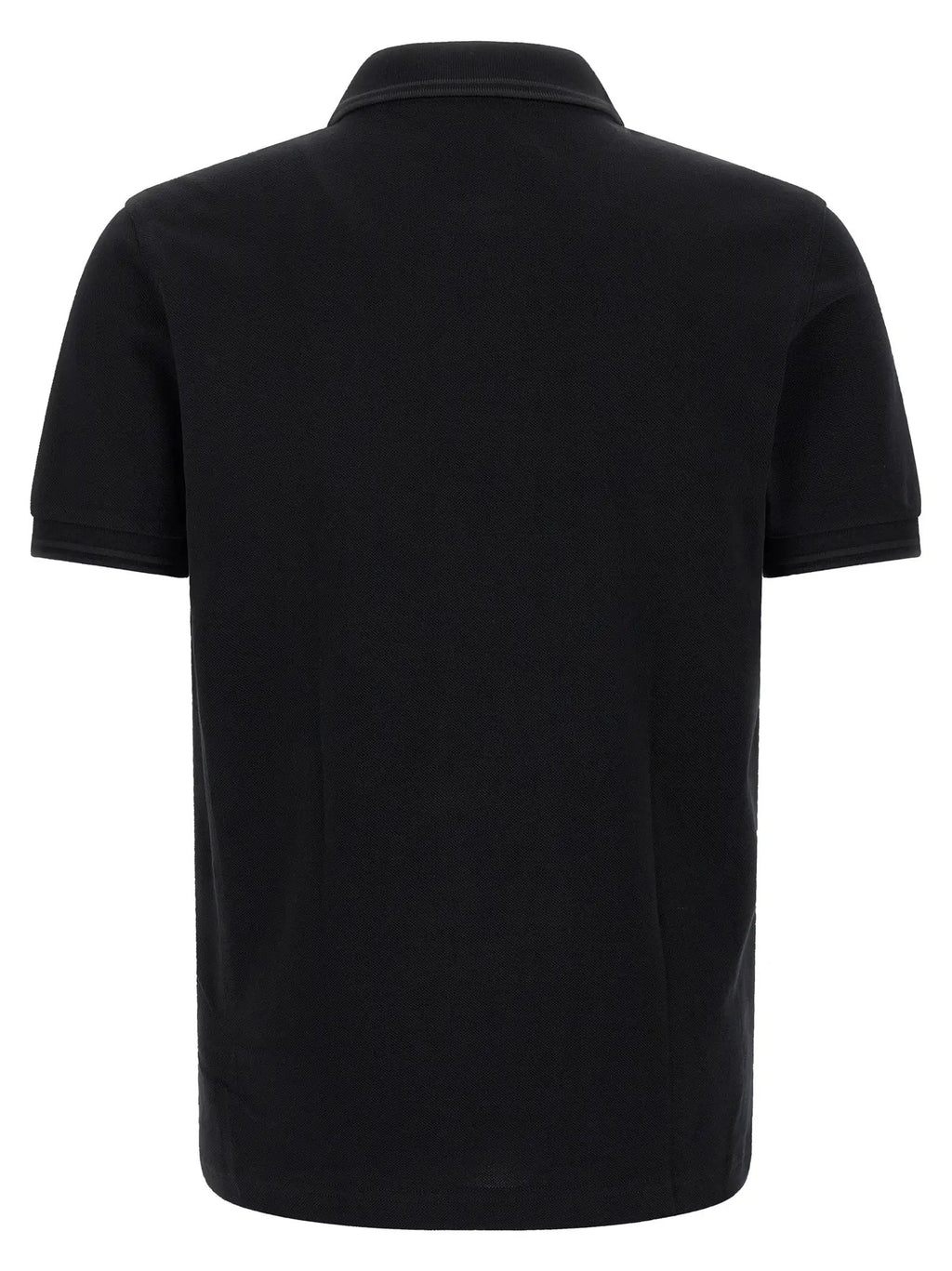 Polo bicolore en coton Comme des Garçons