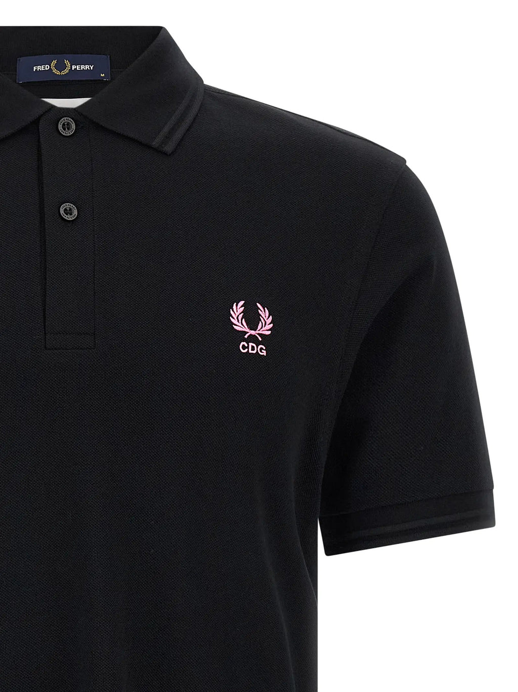 Polo en coton multicolore Comme des Garçons
